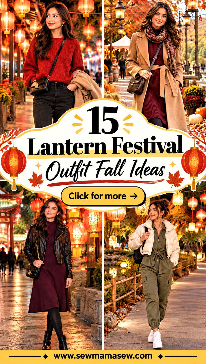 15 Lantern Festival Outfit Fall Ideas Cozy Looks for Nights - 15 Lantern Festival Outfit Fall Ideas: Cozy Looks for Nights