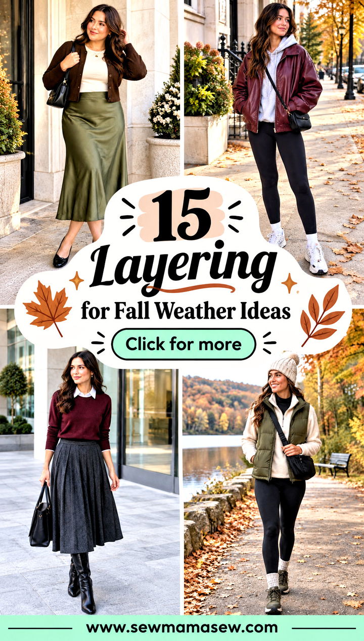 15 Layering for Fall Weather Ideas to Stay Cozy All Day - 15 Layering for Fall Weather Ideas to Stay Cozy All Day