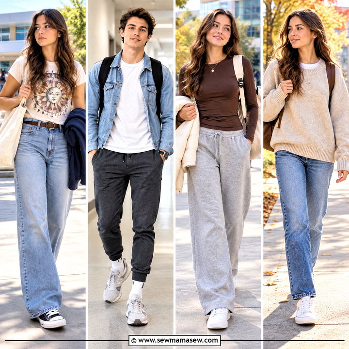 15 Lazy Back to School Outfits for Comfy, Confident Days