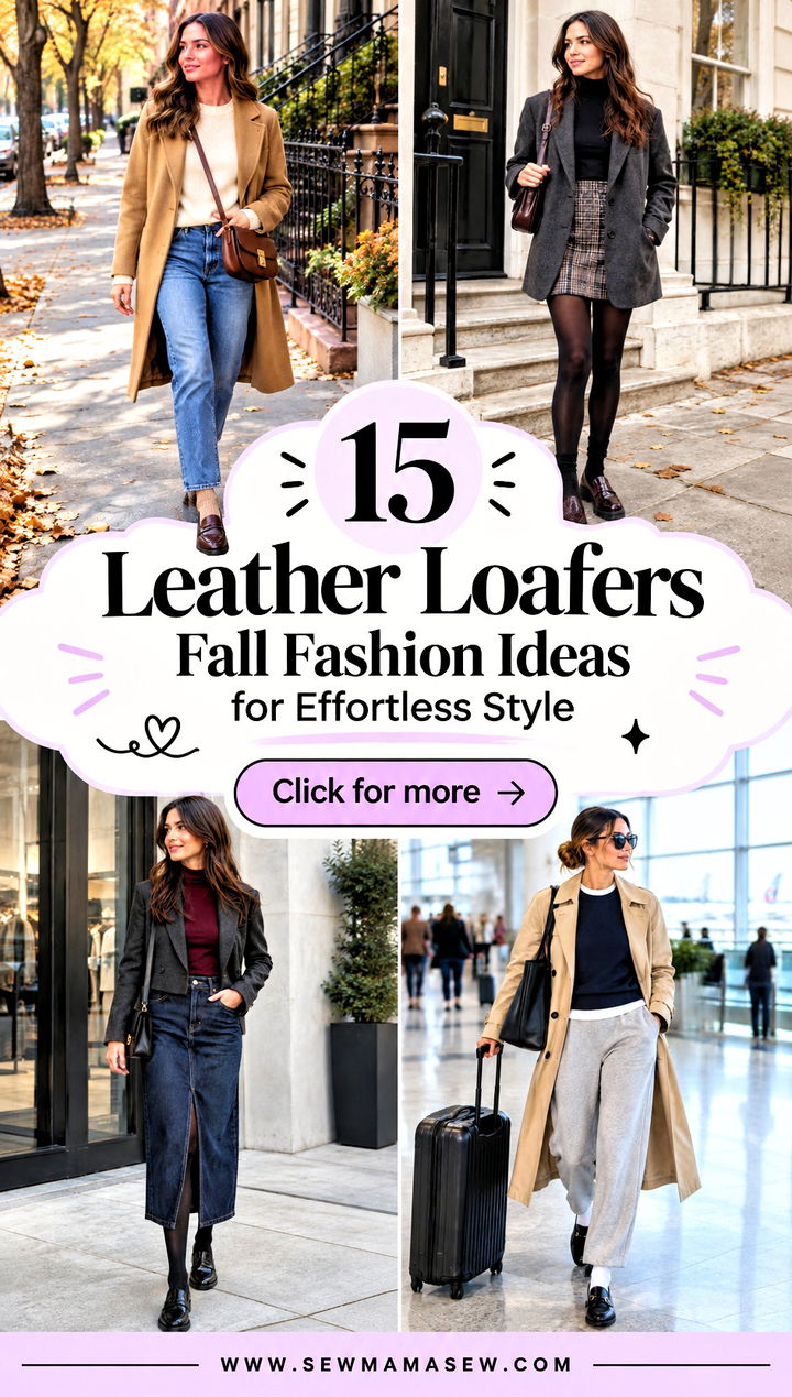 15 Leather Loafers Fall Fashion Ideas for Effortless Style - 15 Leather Loafers Fall Fashion Ideas for Effortless Style