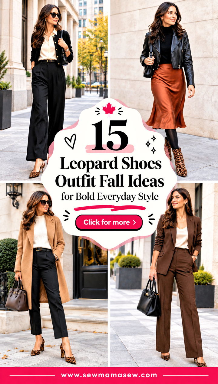 15 Leopard Shoes Outfit Fall Ideas for Bold Everyday Style - 15 Leopard Shoes Outfit Fall Ideas for Bold Everyday Style