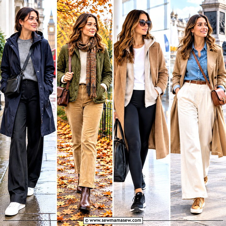 15 London Vacation Outfits Fall Ideas for Chic City Breaks