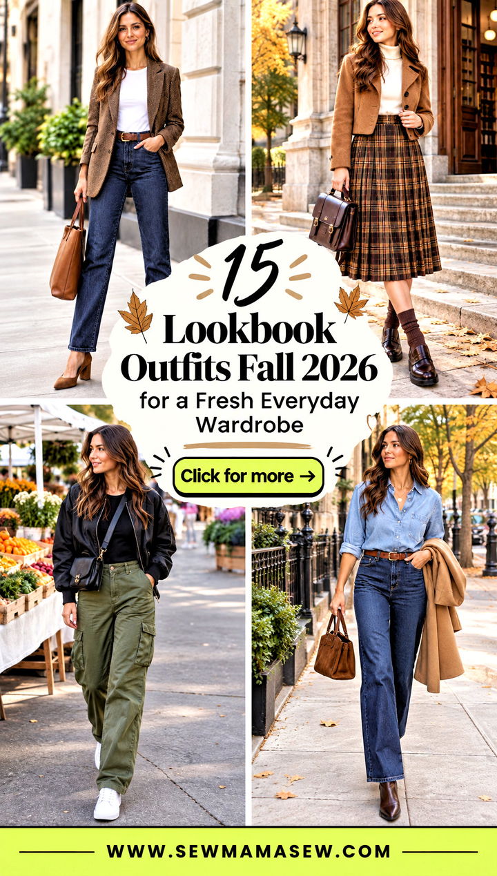 15 Lookbook Outfits Fall 2026 for a Fresh Everyday Wardrobe - 15 Lookbook Outfits Fall 2026 for a Fresh Everyday Wardrobe