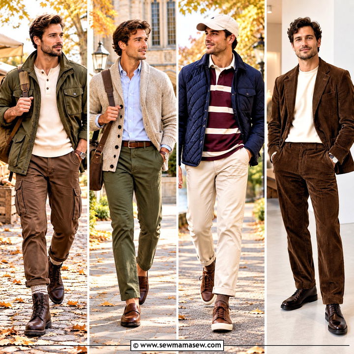 15 Male Outfits Autumn: Easy Layers for a Sharp Daily Look