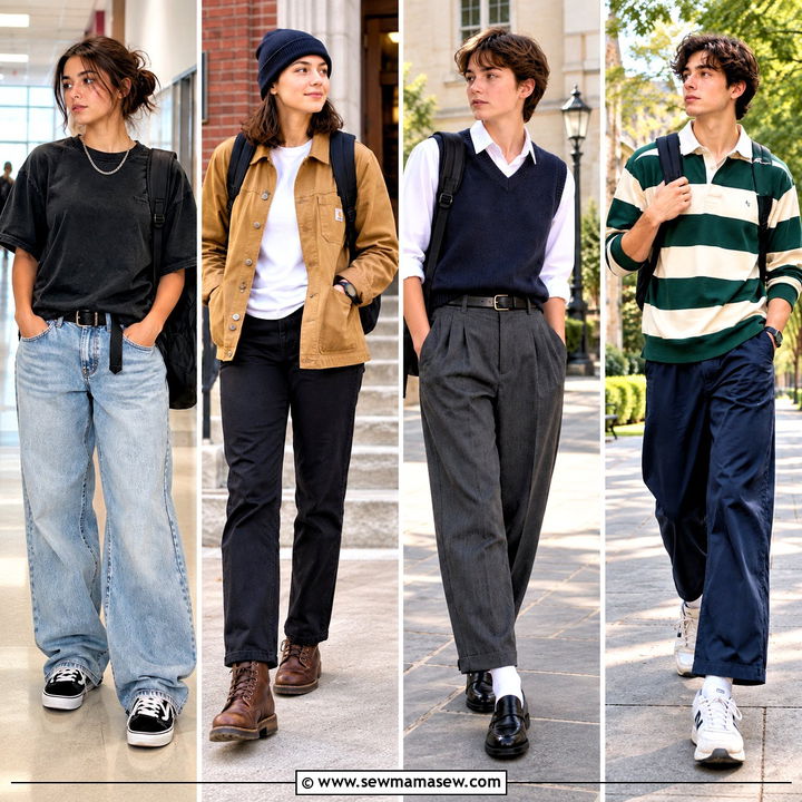 15 Masc Back to School Outfits for Confident Campus Style