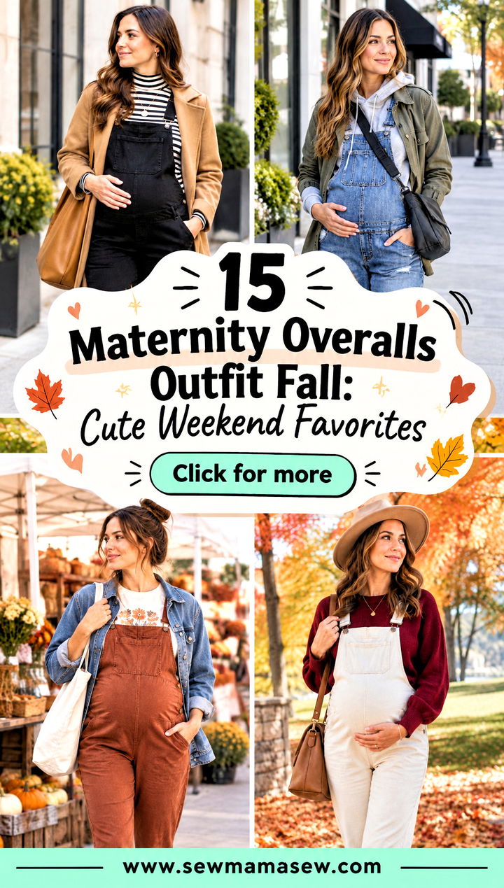 15 Maternity Overalls Outfit Fall Cute Weekend Favorites - 15 Maternity Overalls Outfit Fall: Cute Weekend Favorites