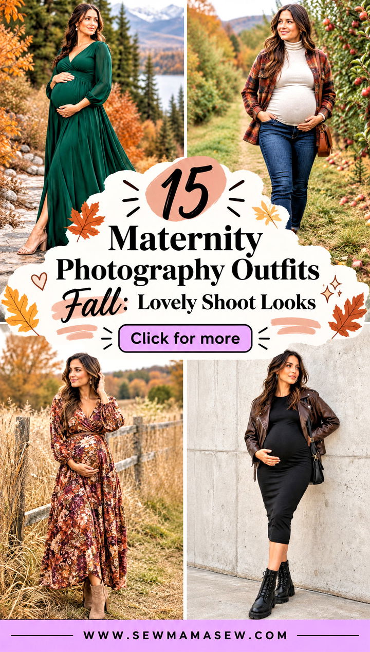 15 Maternity Photography Outfits Fall Lovely Shoot Looks - 15 Maternity Photography Outfits Fall: Lovely Shoot Looks