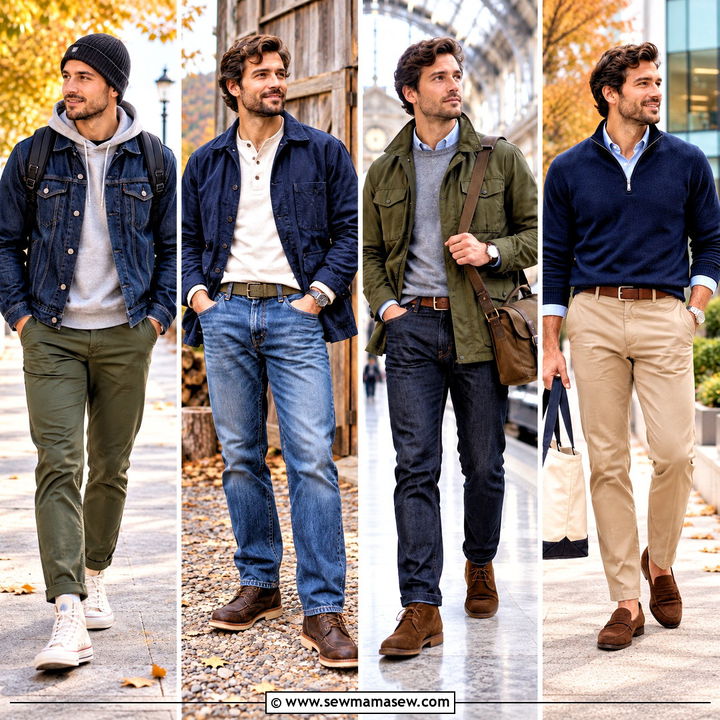 15 Men Fall Fashion Casual Ideas: Cool Layers for Weekends
