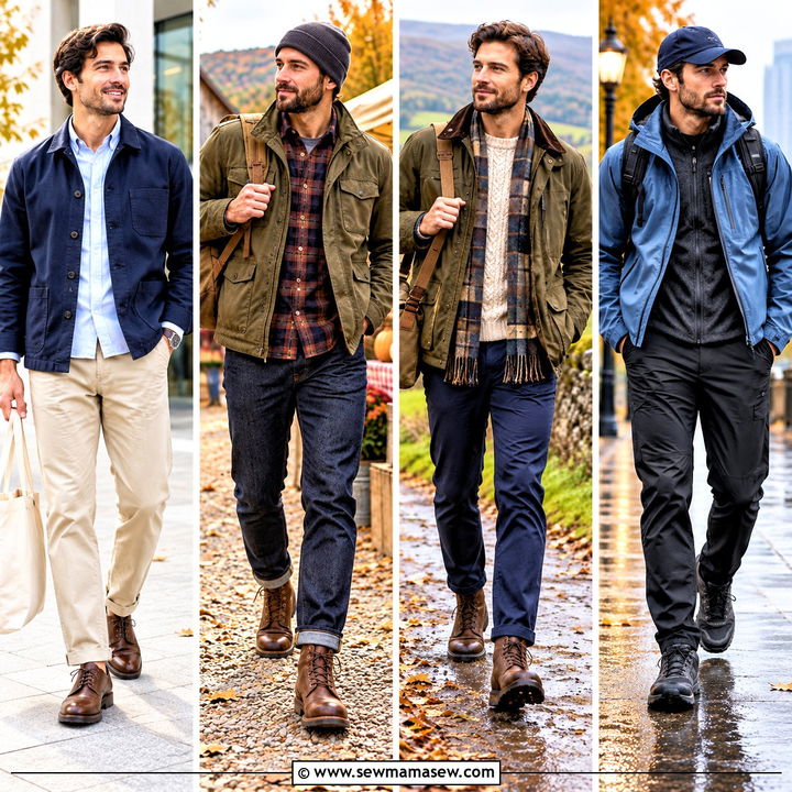 15 Mens Autumn Jackets: Stylish Layers for Chilly Mornings
