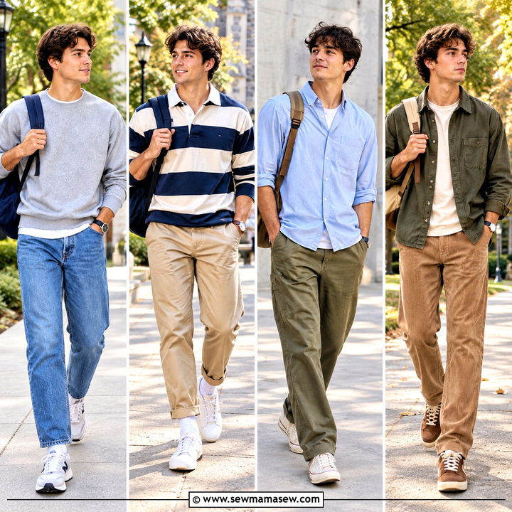 15 Mens Back to School Outfit Ideas: Fresh Campus Style