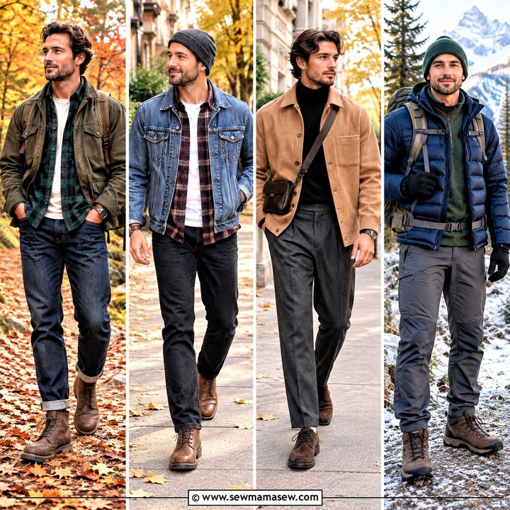 15 Mens Fall Outdoor Outfits: Cozy Layers for Weekend Plans