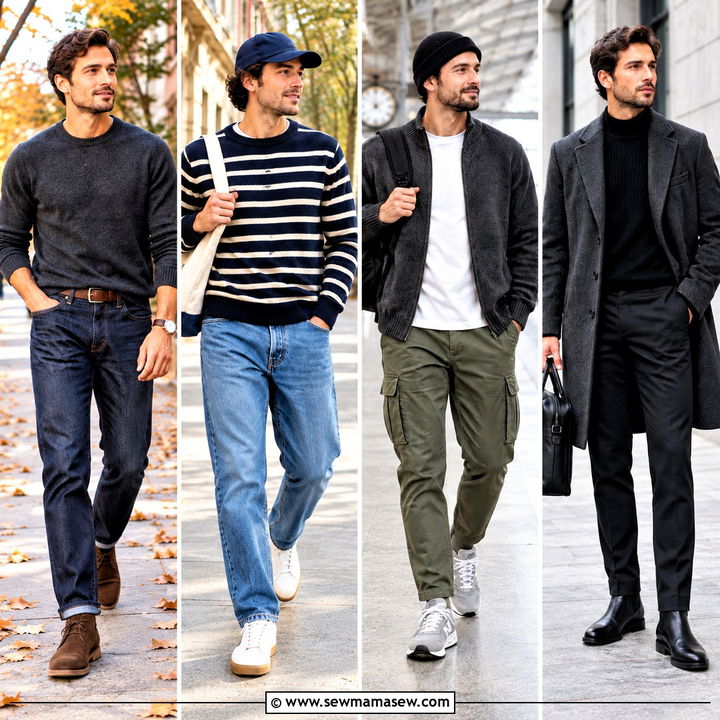 15 Mens Fall Sweaters Outfits: Cozy Looks for Crisp Days