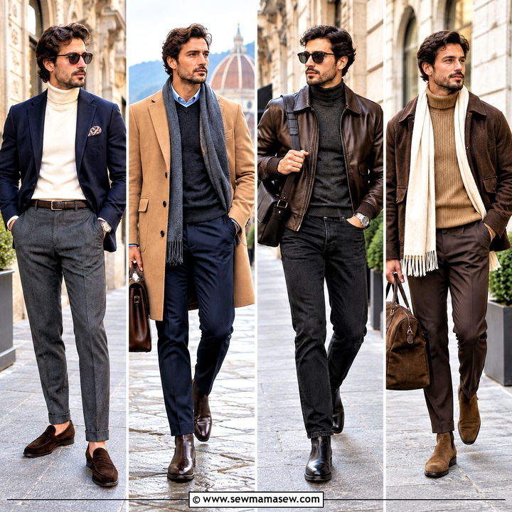 15 Mens Fashion Italy Fall Ideas for Effortless City Style