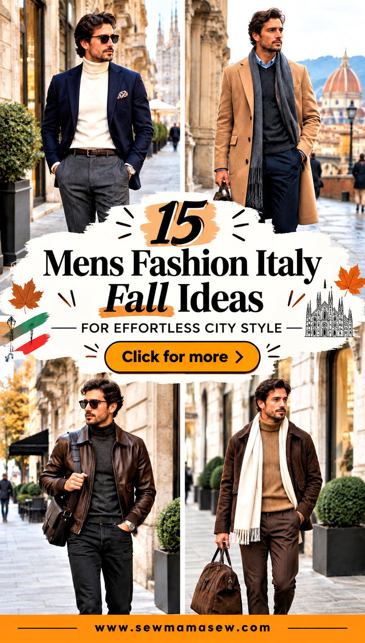 15 Mens Fashion Italy Fall Ideas for Effortless City Style - 15 Mens Fashion Italy Fall Ideas for Effortless City Style