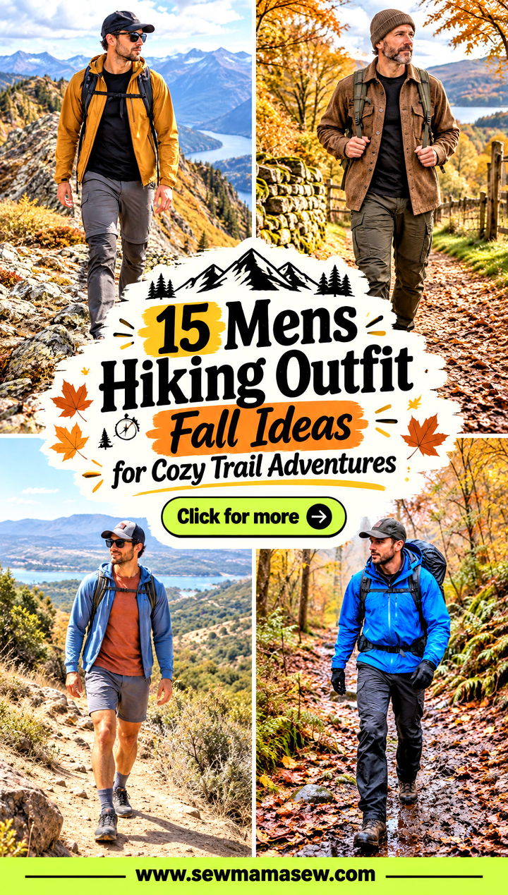 15 Mens Hiking Outfit Fall Ideas for Cozy Trail Adventures - 15 Mens Hiking Outfit Fall Ideas for Cozy Trail Adventures