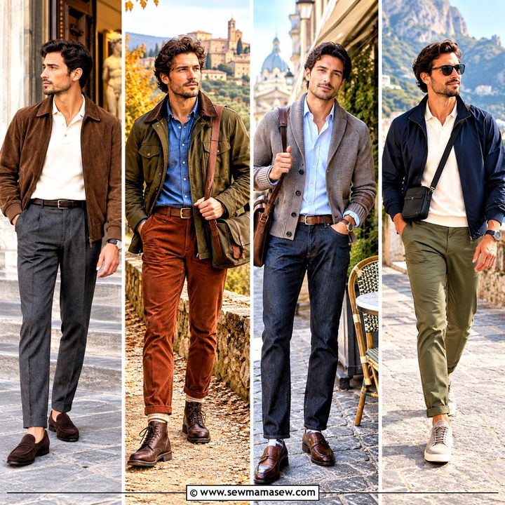 15 Mens Italy Vacation Outfits Fall for Stylish City Trips