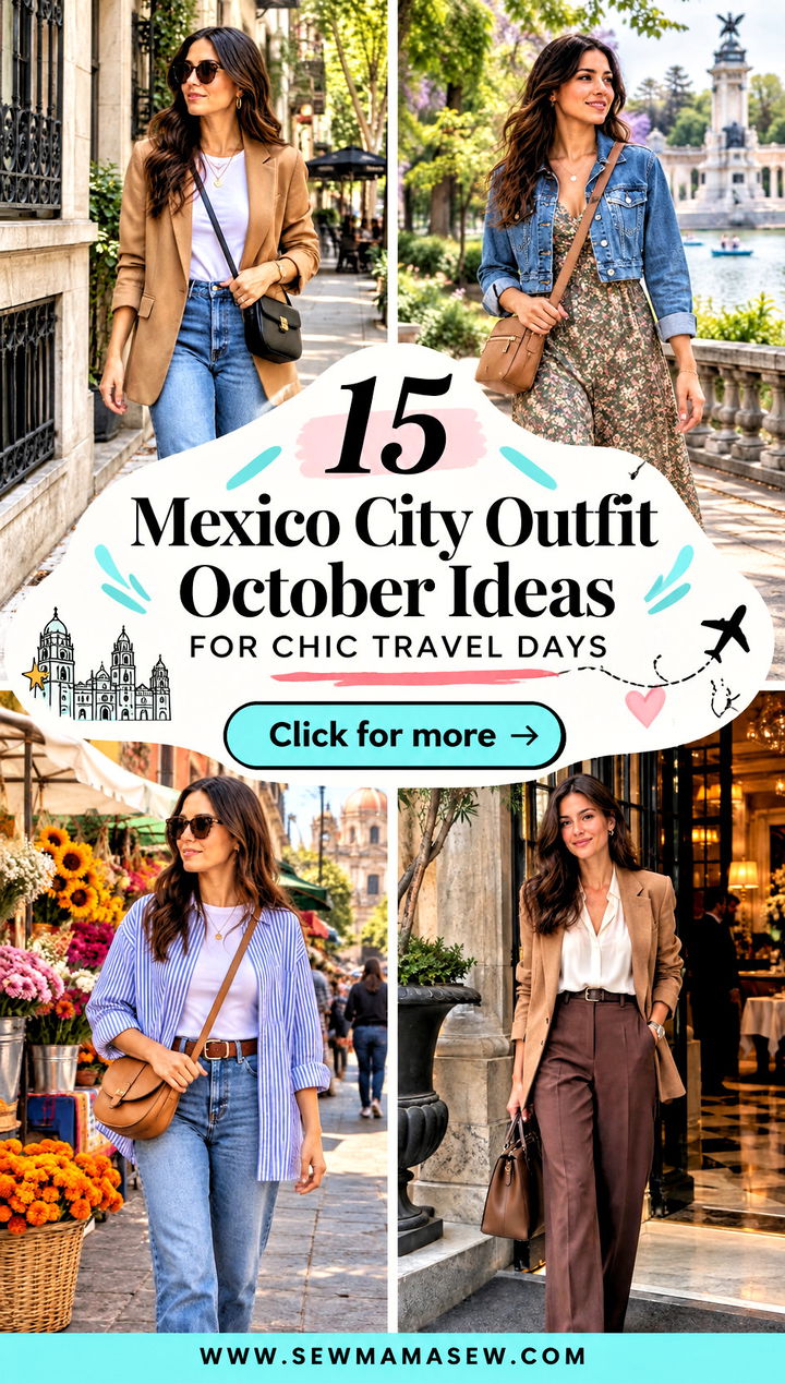 15 Mexico City Outfit October Ideas for Chic Travel Days - 15 Mexico City Outfit October Ideas for Chic Travel Days