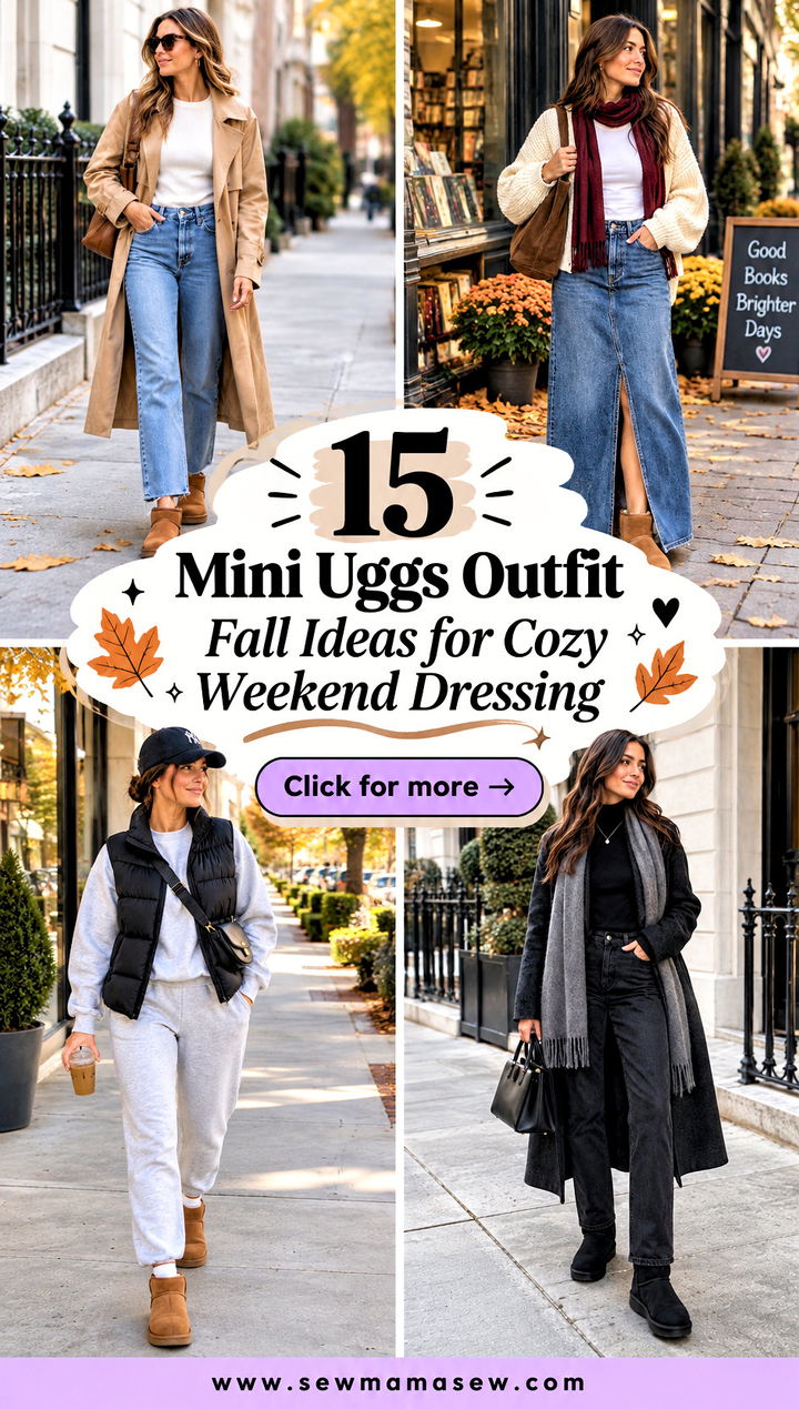 15 Mini Uggs Outfit Fall Ideas for Cozy Weekend Dressing - 15 Mini Uggs Outfit Fall Ideas for Cozy Weekend Dressing