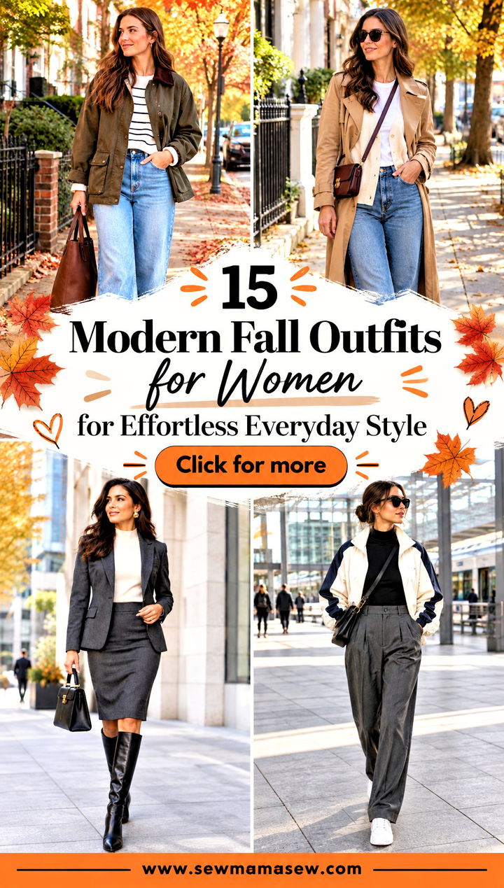 15 Modern Fall Outfits for Women for Effortless Everyday Style - 15 Modern Fall Outfits for Women for Effortless Everyday Style