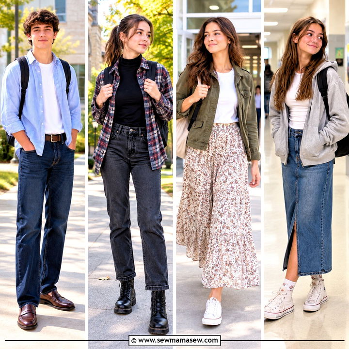 15 Modest Back to School Outfits for Teens That Feel Fresh
