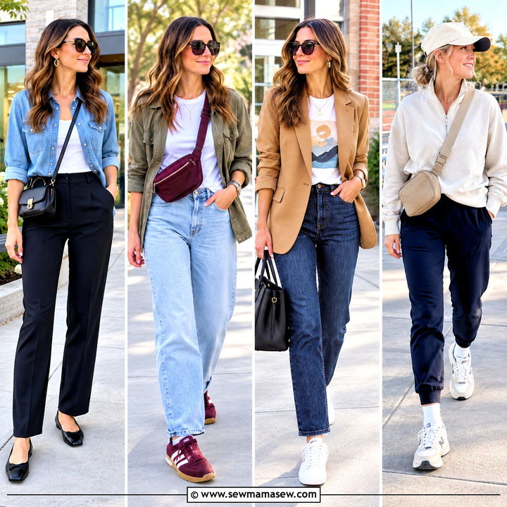 15 Mom Back to School Outfit Ideas for Effortless Mornings