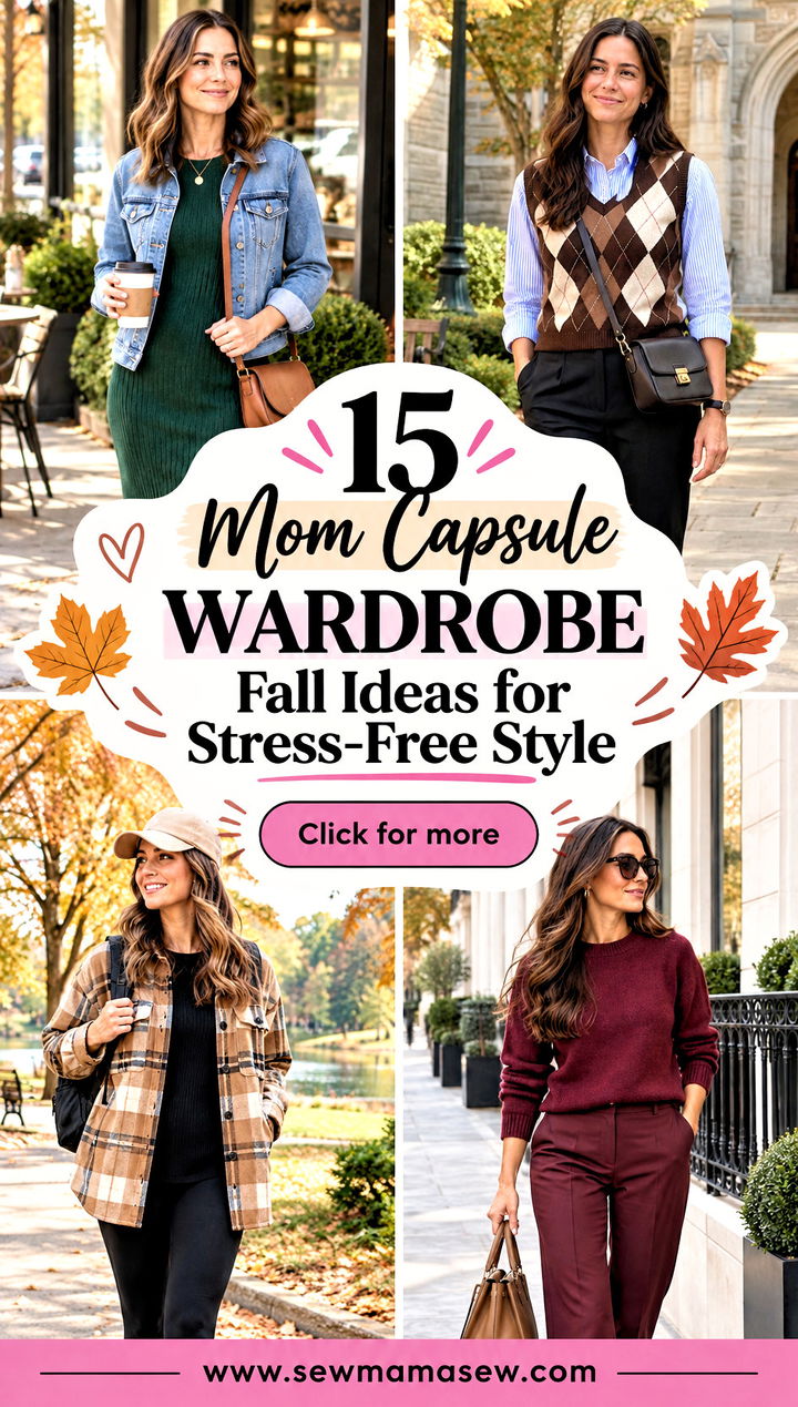 15 Mom Capsule Wardrobe Fall Ideas for Stress-Free Style - 15 Mom Capsule Wardrobe Fall Ideas for Stress-Free Style