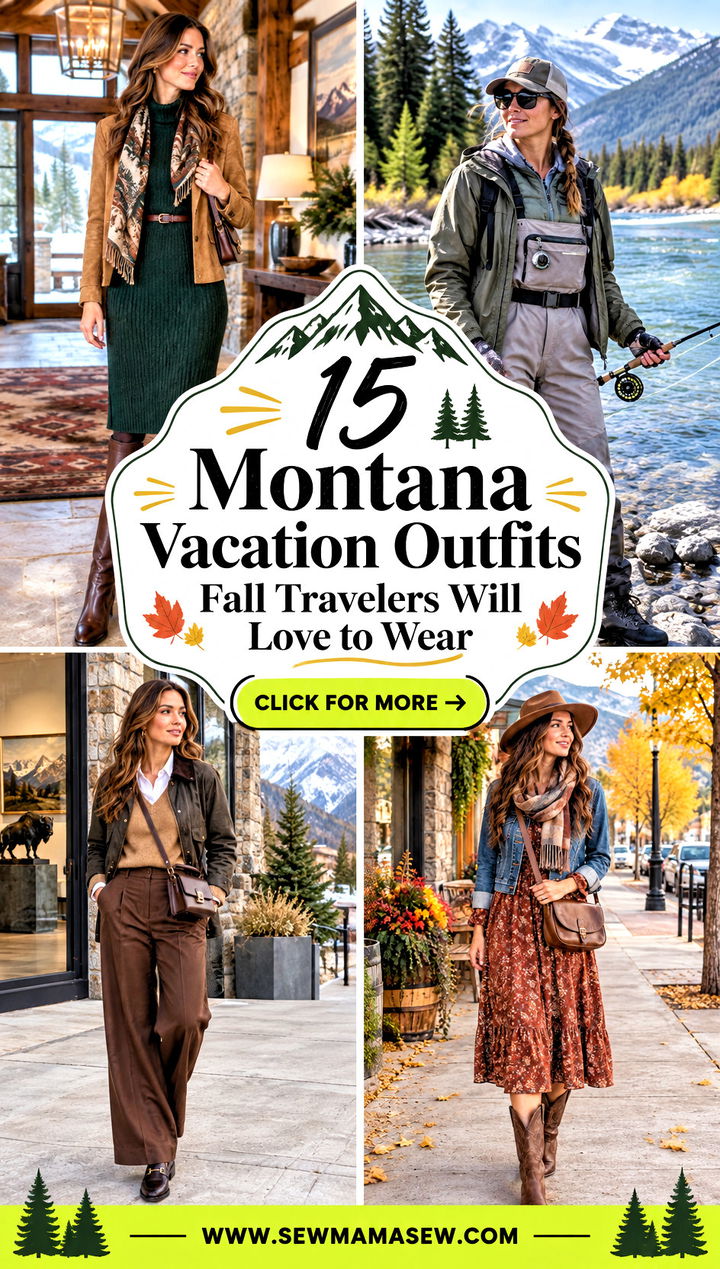 15 Montana Vacation Outfits Fall Travelers Will Love to Wear - 15 Montana Vacation Outfits Fall Travelers Will Love to Wear