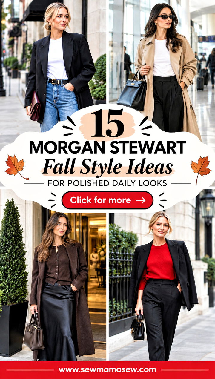 15 Morgan Stewart Fall Style Ideas for Polished Daily Looks - 15 Morgan Stewart Fall Style Ideas for Polished Daily Looks