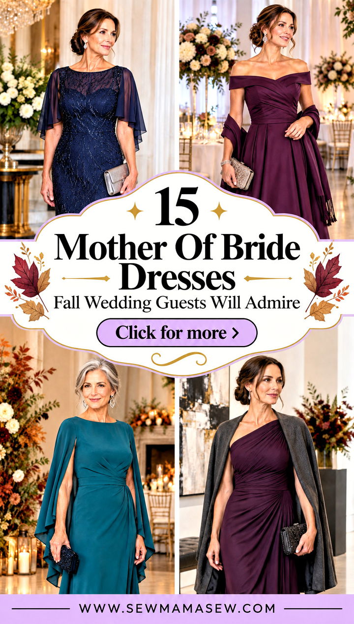 15 Mother Of Bride Dresses Fall Wedding Guests Will Admire - 15 Mother Of Bride Dresses Fall Wedding Guests Will Admire