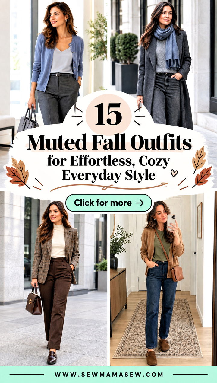 15 Muted Fall Outfits for Effortless Cozy Everyday Style - 15 Muted Fall Outfits for Effortless, Cozy Everyday Style