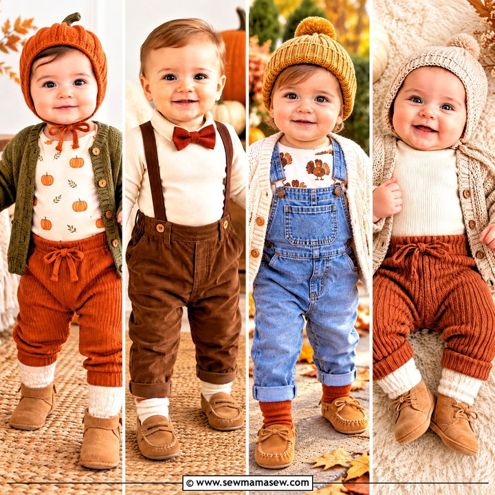 15 My First Thanksgiving Onesie Ideas for Sweet Baby Photos