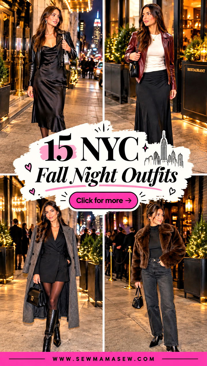 15 NYC Fall Night Outfits for Chic Dinners and Rooftop Drinks - 15 NYC Fall Night Outfits for Chic Dinners and Rooftop Drinks