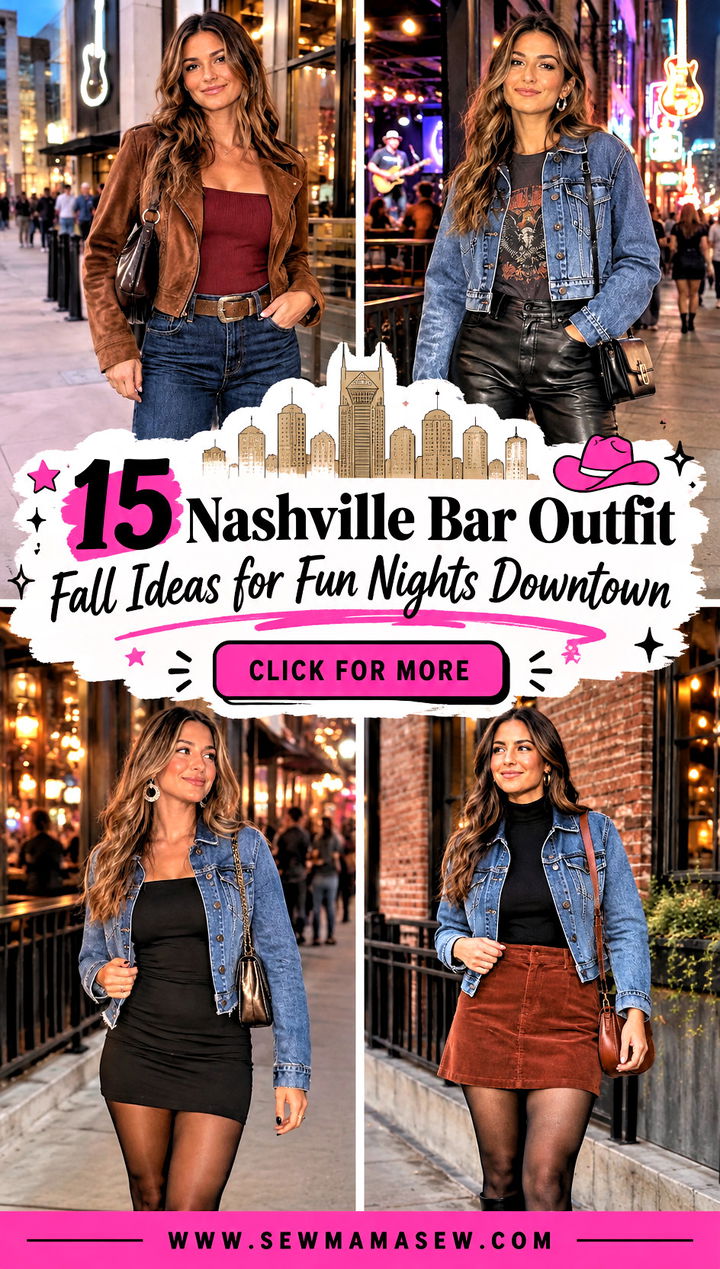 15 Nashville Bar Outfit Fall Ideas for Fun Nights Downtown - 15 Nashville Bar Outfit Fall Ideas for Fun Nights Downtown