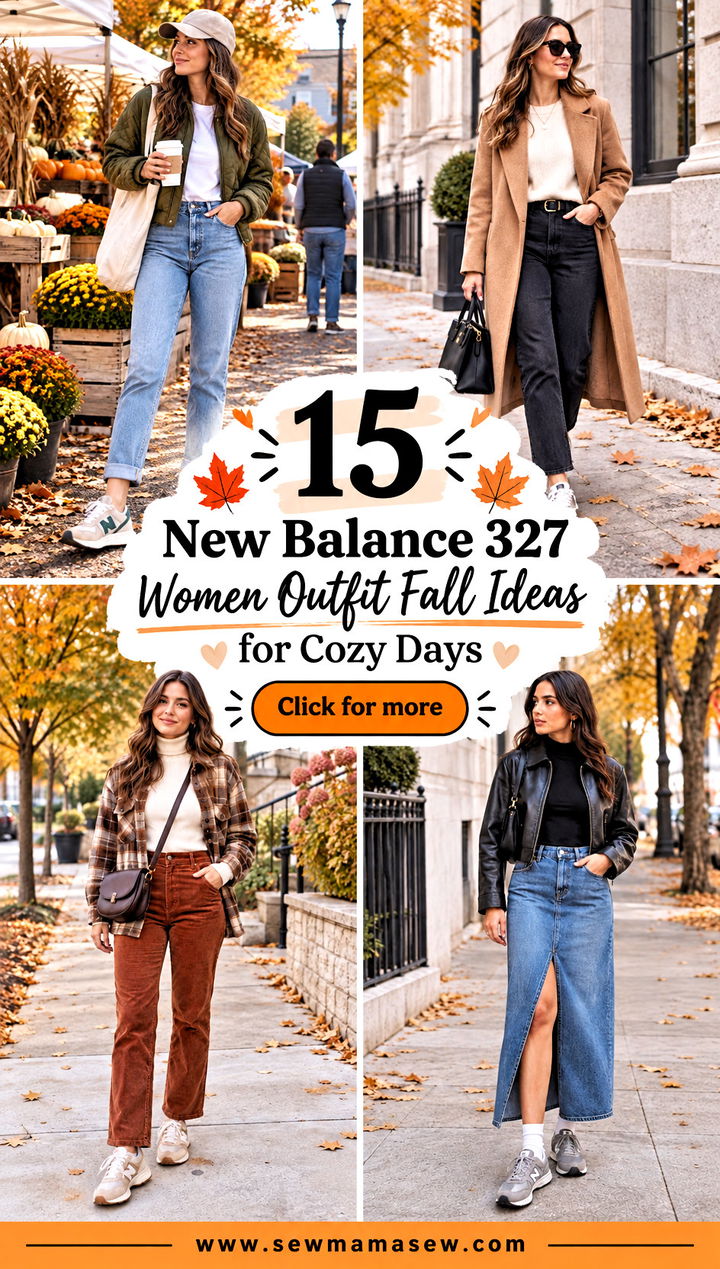 15 New Balance 327 Women Outfit Fall Ideas for Cozy Days - 15 New Balance 327 Women Outfit Fall Ideas for Cozy Days