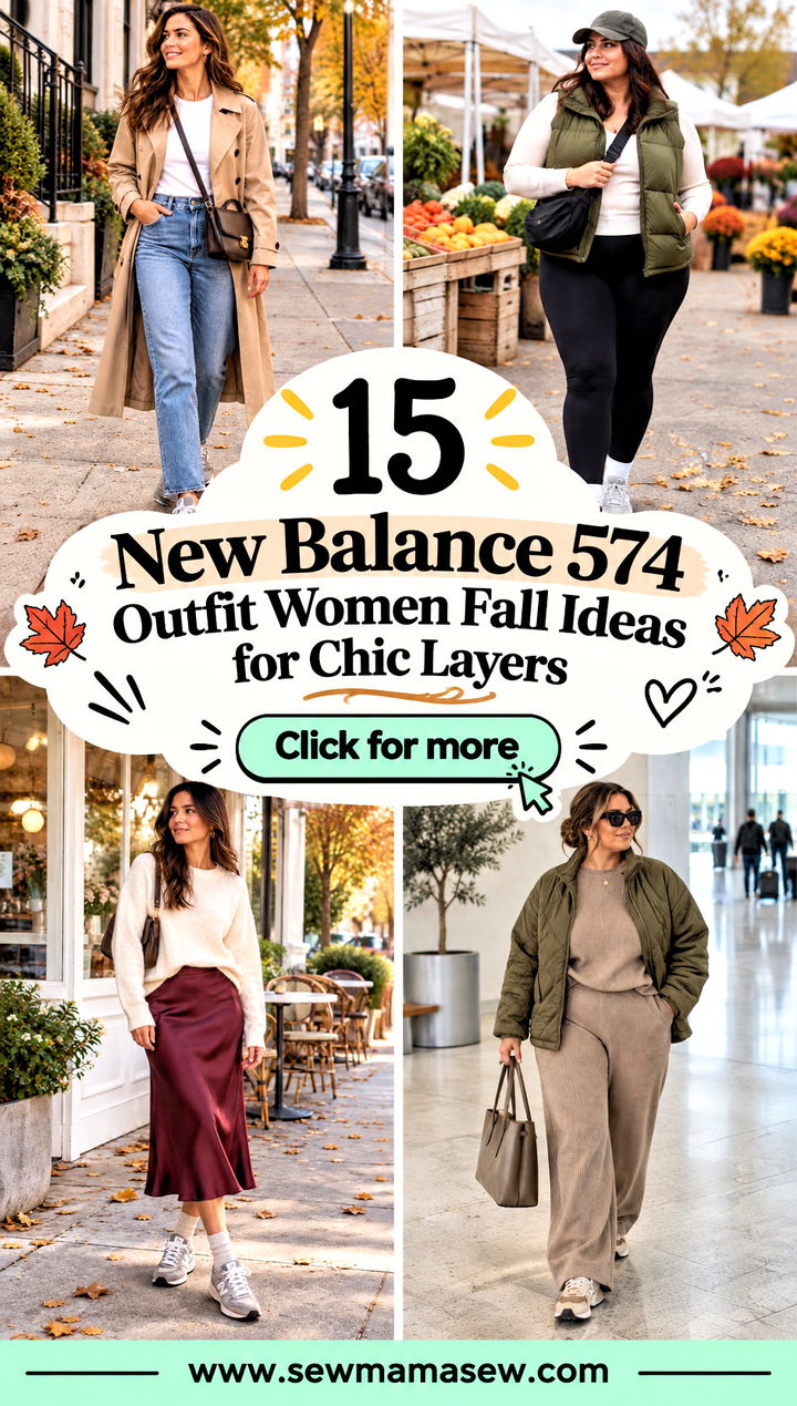 15 New Balance 574 Outfit Women Fall Ideas for Chic Layers - 15 New Balance 574 Outfit Women Fall Ideas for Chic Layers