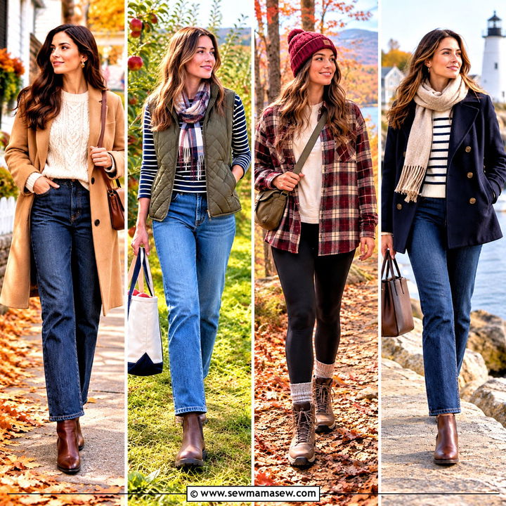 15 New England Fall Outfits 2026 for Charming Autumn Trips