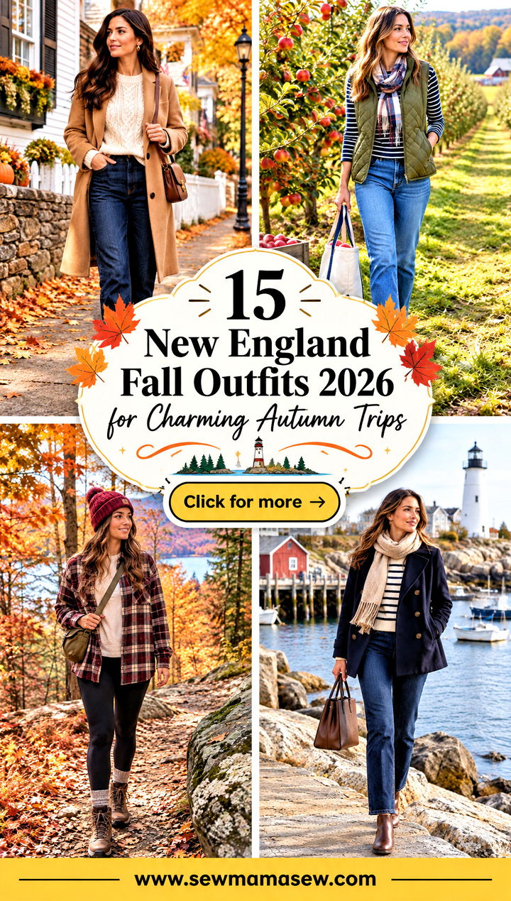 15 New England Fall Outfits 2026 for Charming Autumn Trips - 15 New England Fall Outfits 2026 for Charming Autumn Trips