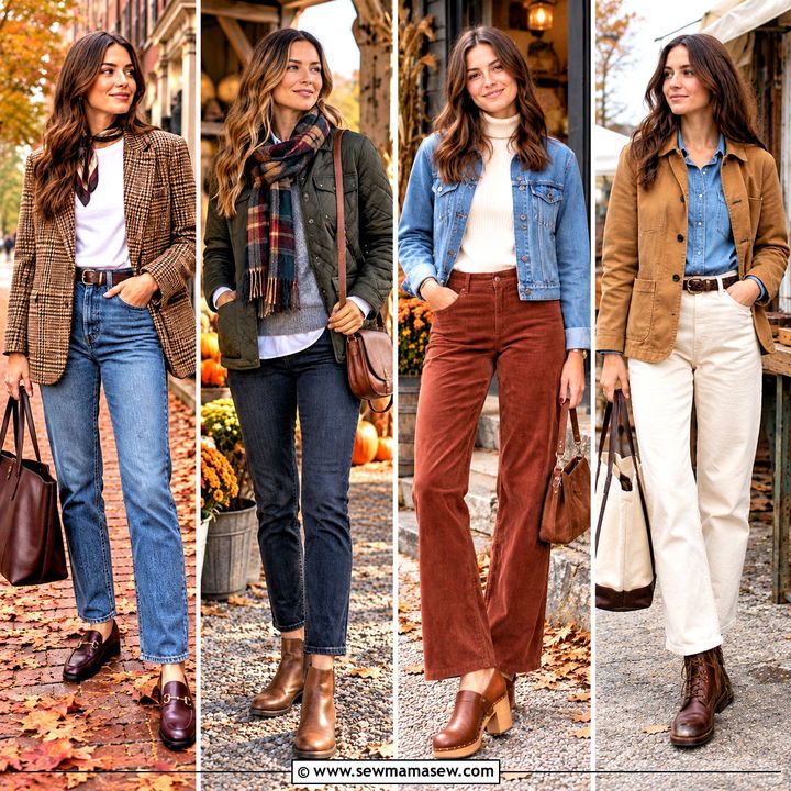 15 New England Fall Outfits Casual for Cozy Weekend Trips