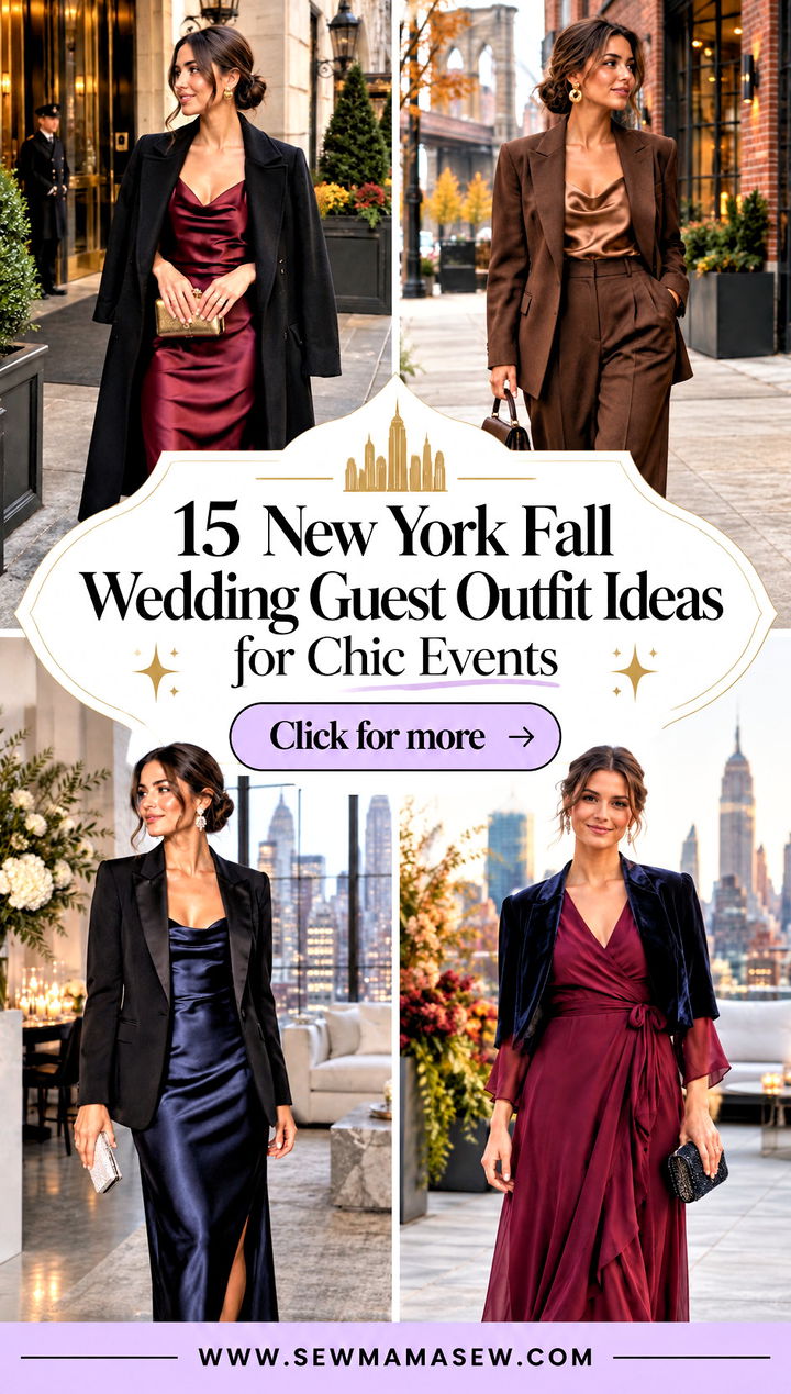 15 New York Fall Wedding Guest Outfit Ideas for Chic Events - 15 New York Fall Wedding Guest Outfit Ideas for Chic Events