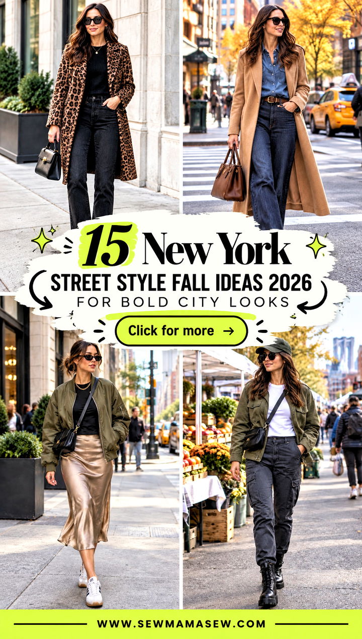 15 New York Street Style Fall Ideas 2026 for Bold City Looks - 15 New York Street Style Fall Ideas 2026 for Bold City Looks