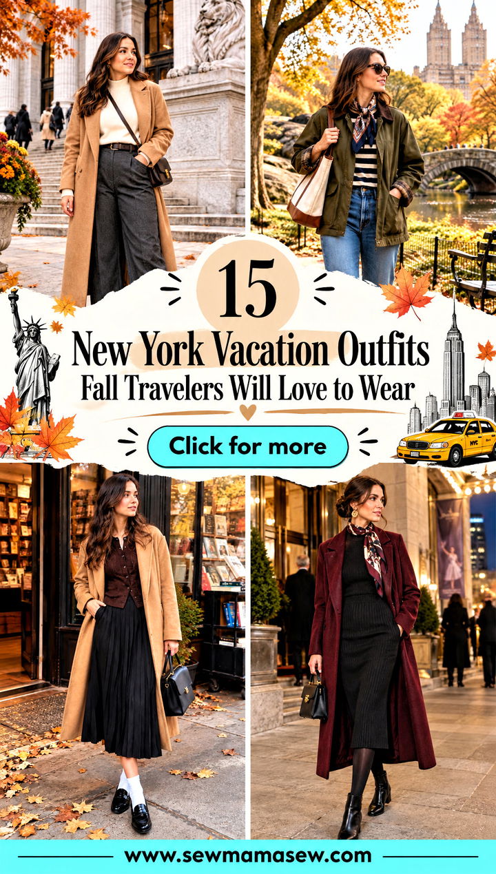 15 New York Vacation Outfits Fall Travelers Will Love to Wear - 15 New York Vacation Outfits Fall Travelers Will Love to Wear