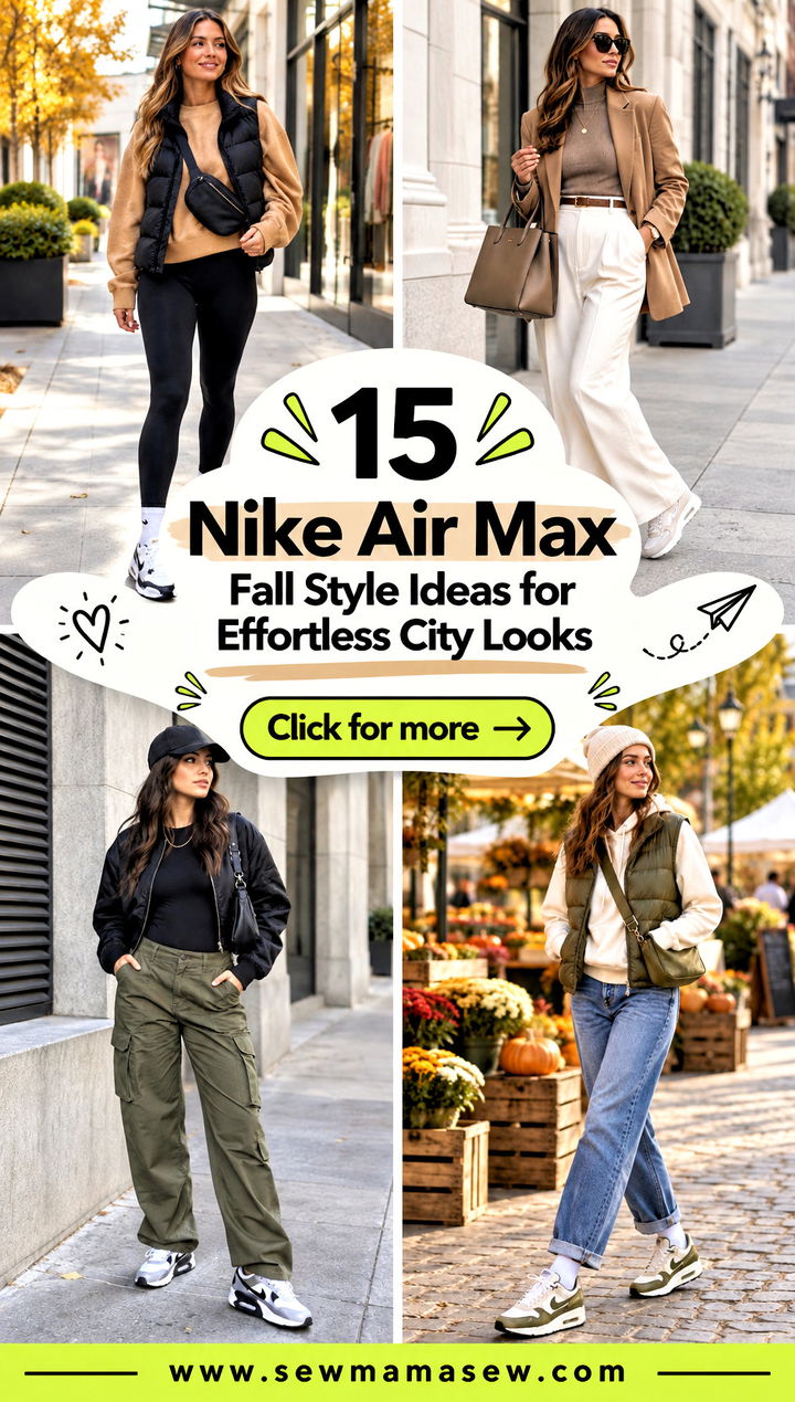 15 Nike Air Max Fall Style Ideas for Effortless City Looks - 15 Nike Air Max Fall Style Ideas for Effortless City Looks