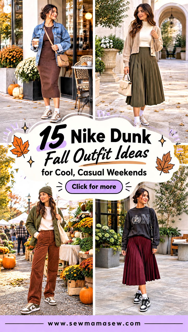 15 Nike Dunk Fall Outfit Ideas for Cool Casual Weekends - 15 Nike Dunk Fall Outfit Ideas for Cool, Casual Weekends