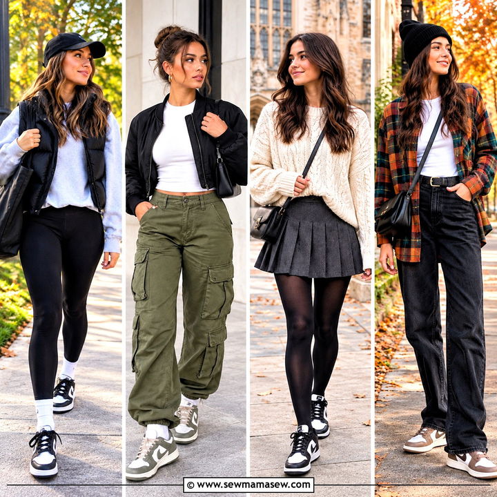 15 Nike Dunk Low Outfit Fall Ideas for Cozy Street Style