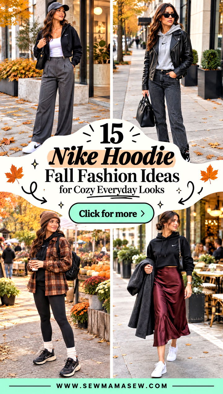 15 Nike Hoodie Fall Fashion Ideas for Cozy Everyday Looks - 15 Nike Hoodie Fall Fashion Ideas for Cozy Everyday Looks