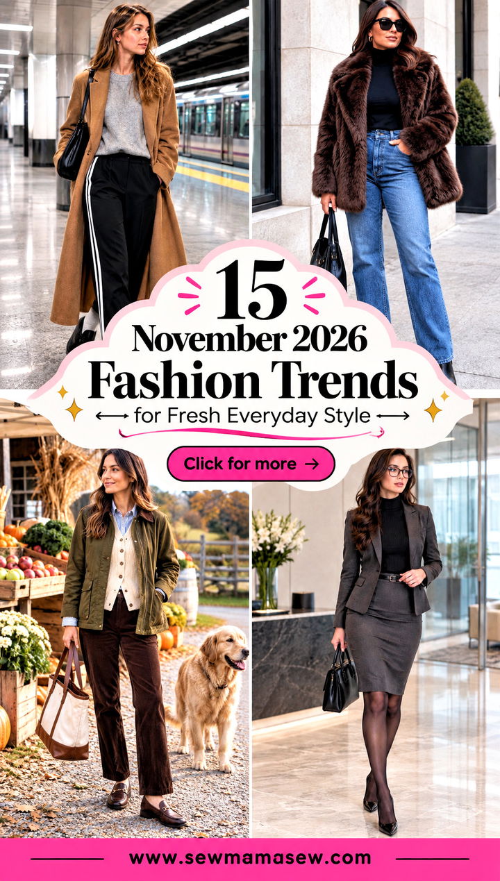 15 November 2026 Fashion Trends for Fresh Everyday Style - 15 November 2026 Fashion Trends for Fresh Everyday Style