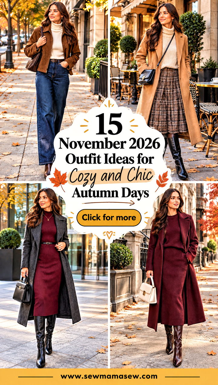 15 November 2026 Outfit Ideas for Cozy and Chic Autumn Days - 15 November 2026 Outfit Ideas for Cozy and Chic Autumn Days