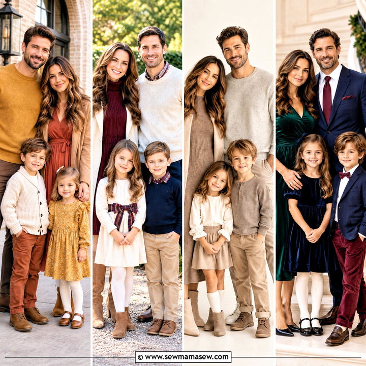 15 November Family Photos Outfits for Cozy Autumn Memories