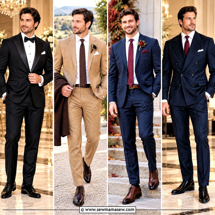 15 November Groom Attire Ideas for a Polished Fall Wedding