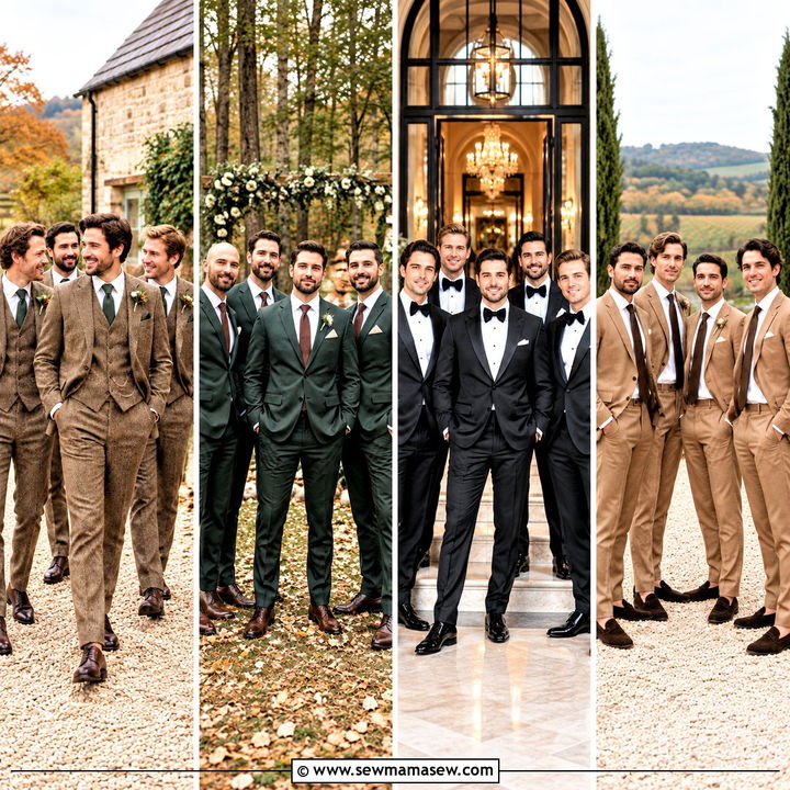 15 November Groomsmen Attire Ideas for a Stylish Fall Day